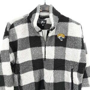 G-III 4Her by Carl Banks Jacksonville Jaguars Sherpa Jacket Pre-Owned Womens 4XL